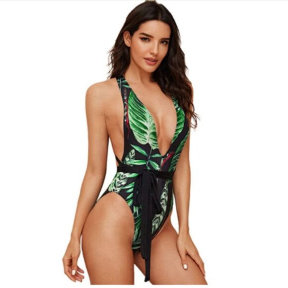 Women's Sexy Bathing Suits Criss Cross Tie Knot